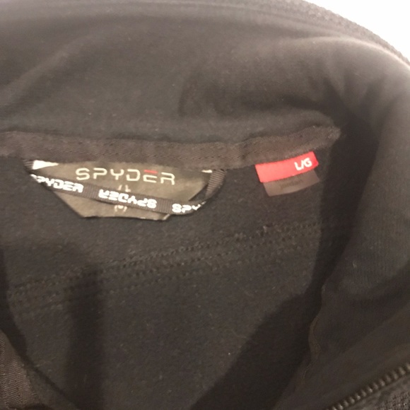 1/4 zip Spyder pullover - Picture 3 of 4